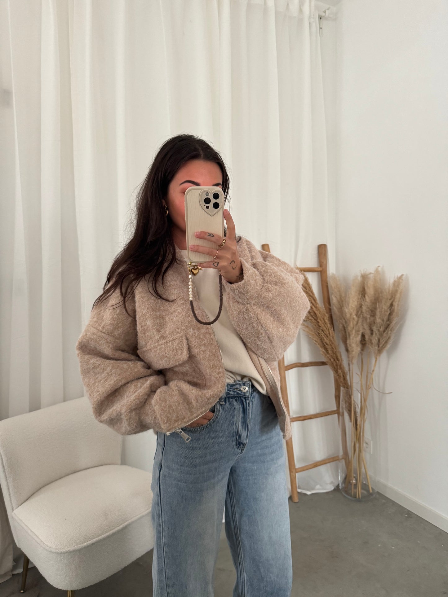 Rae bomber beige