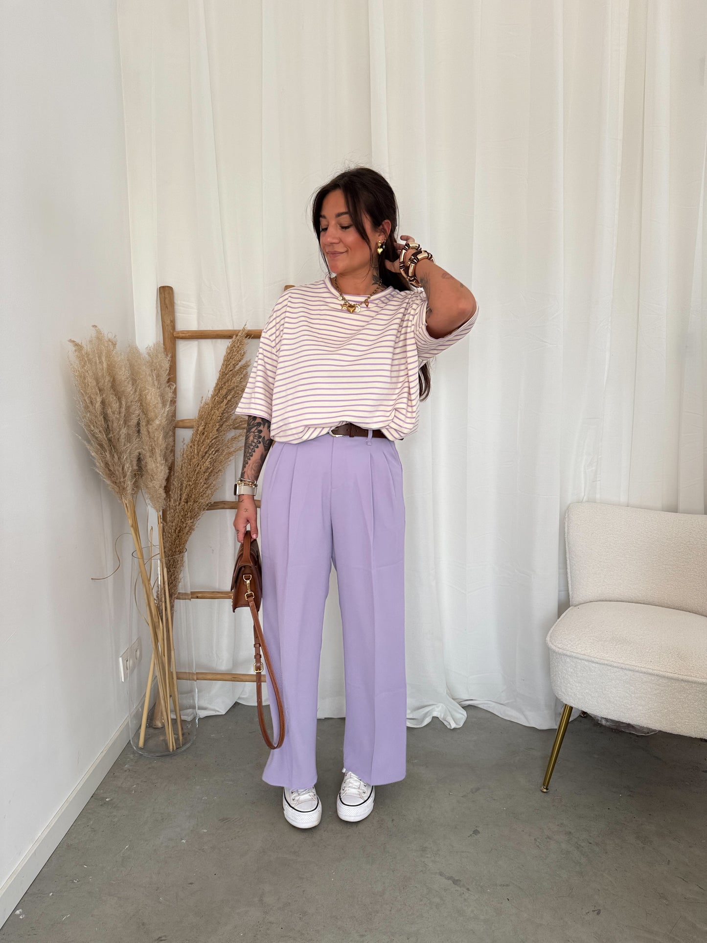 Pantalon purple