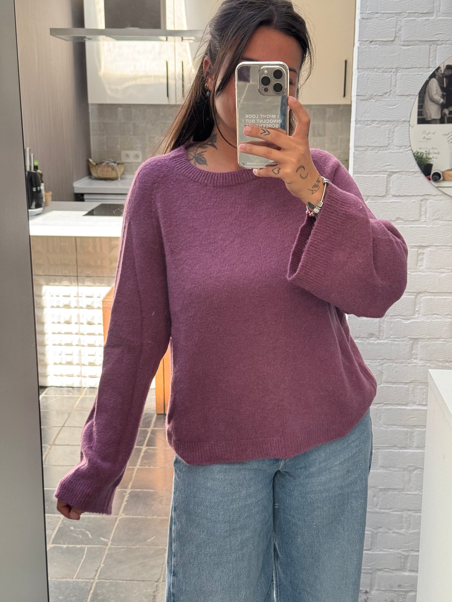 PL maud pull lavendel
