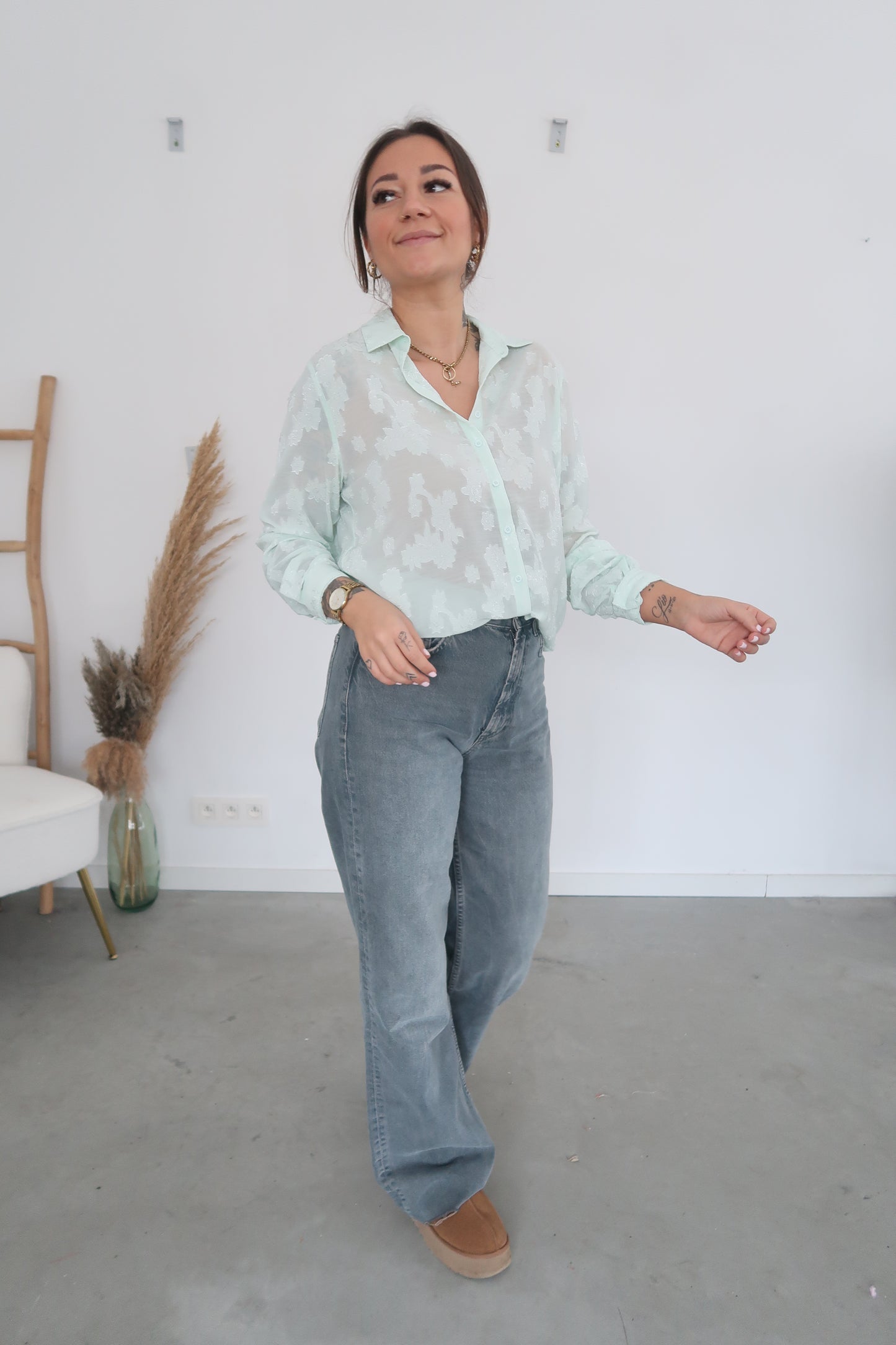 Felice blouse mint