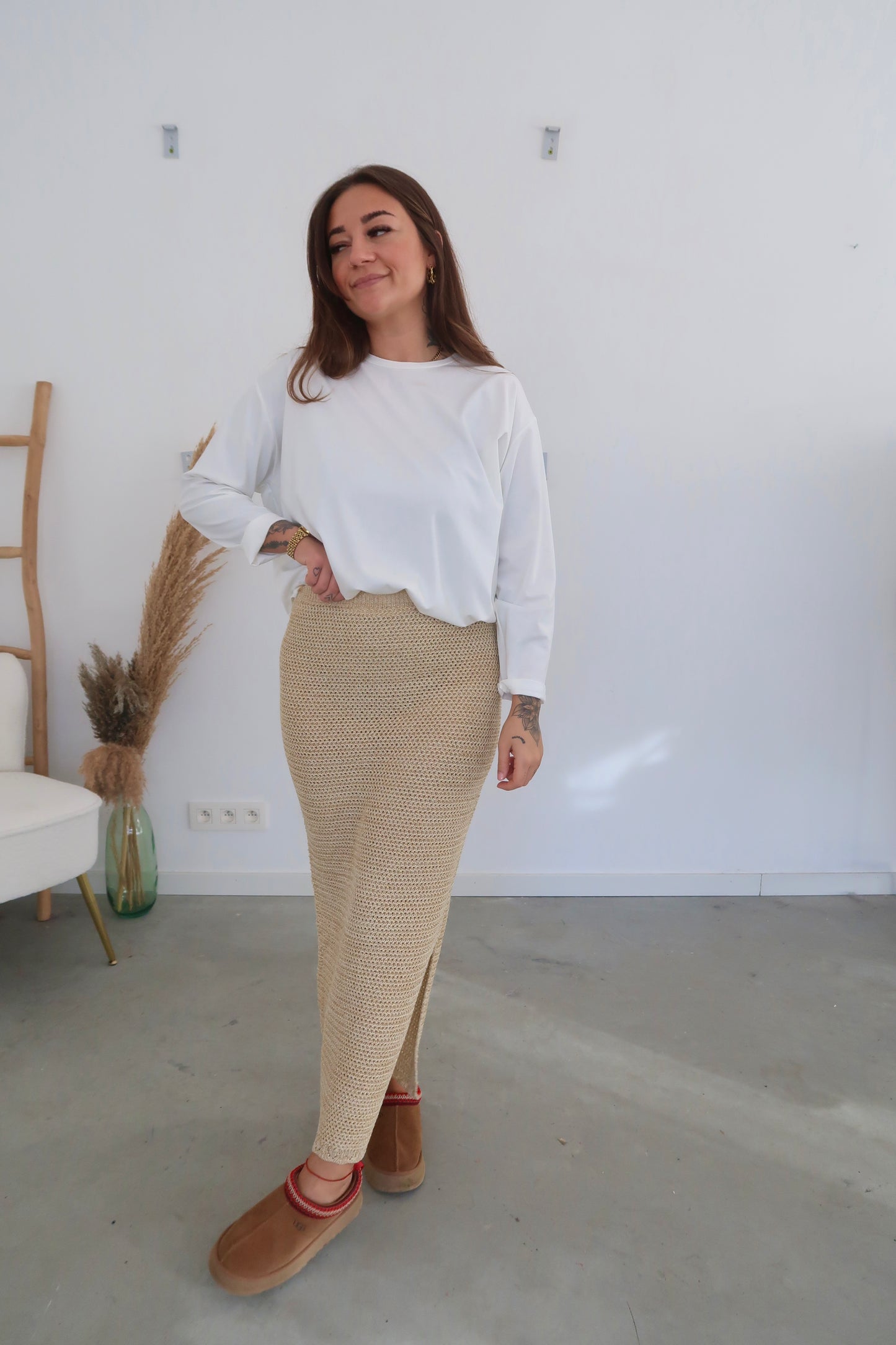 Crochet skirt