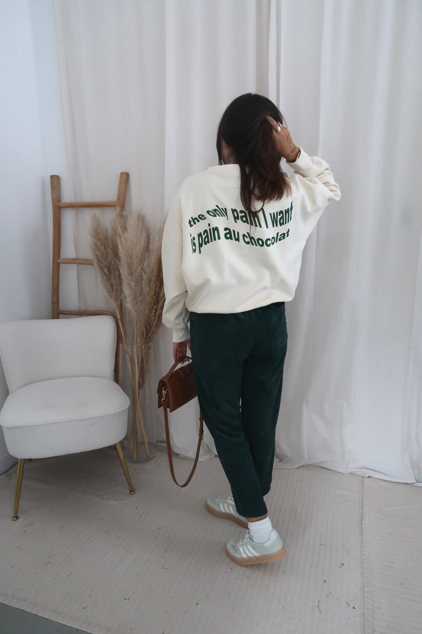 Corduroy pants green