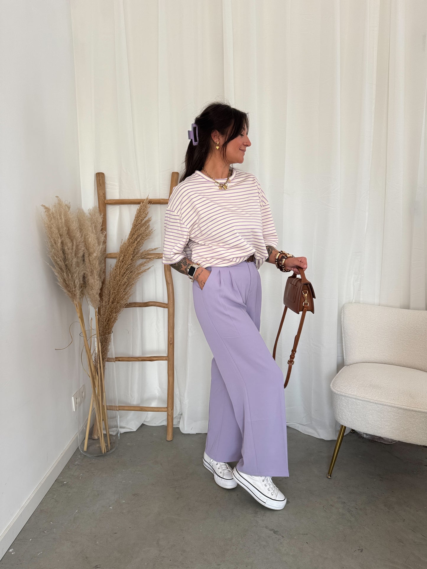 Pantalon purple
