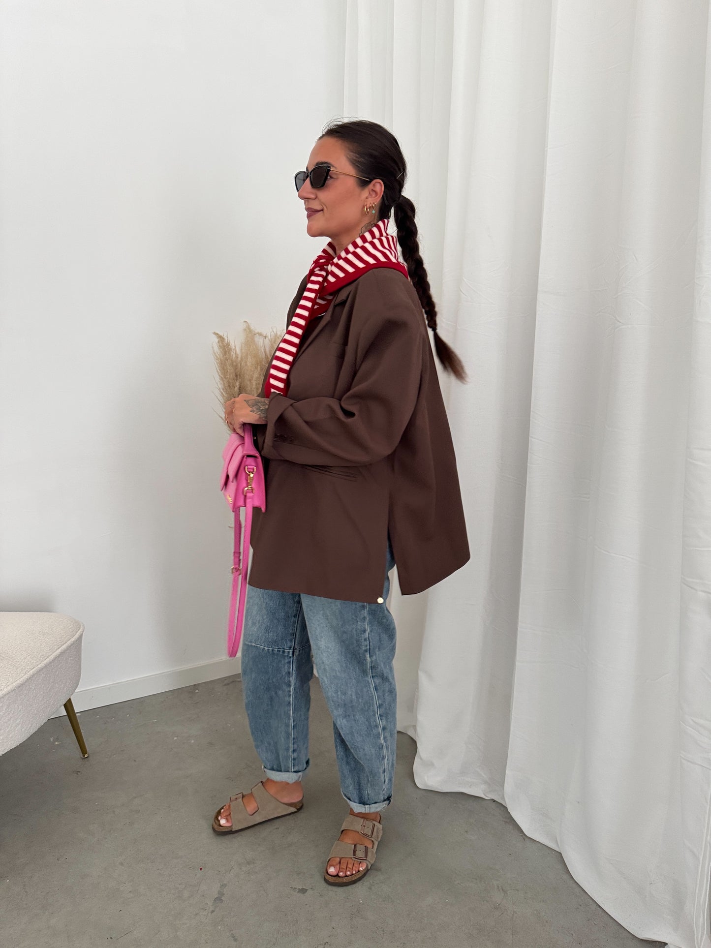 Elli blazer chocolat