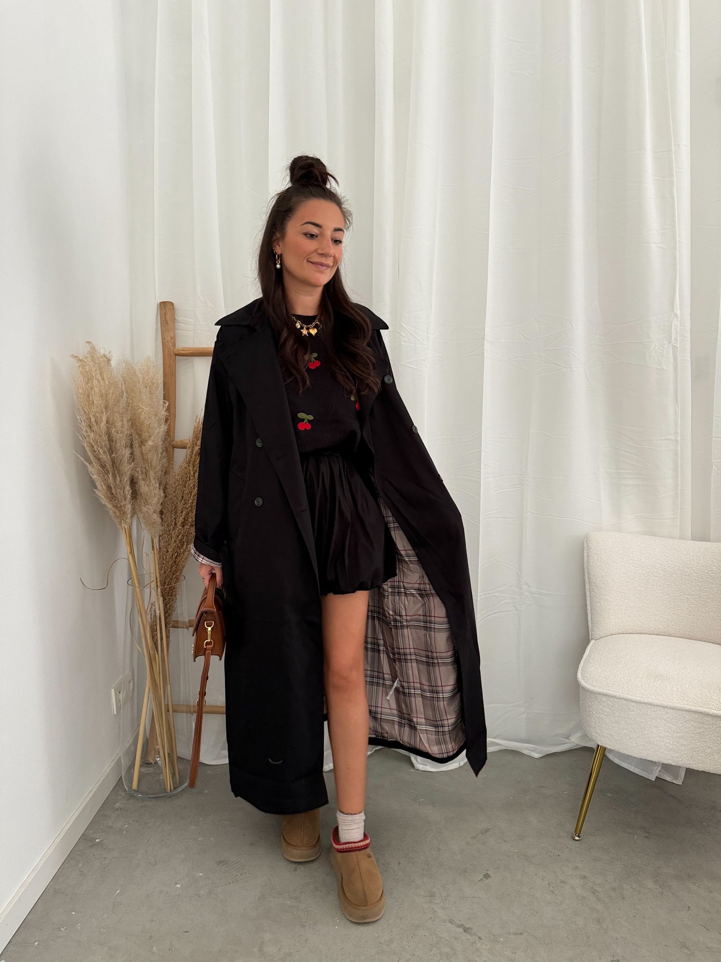 Trenchcoat black