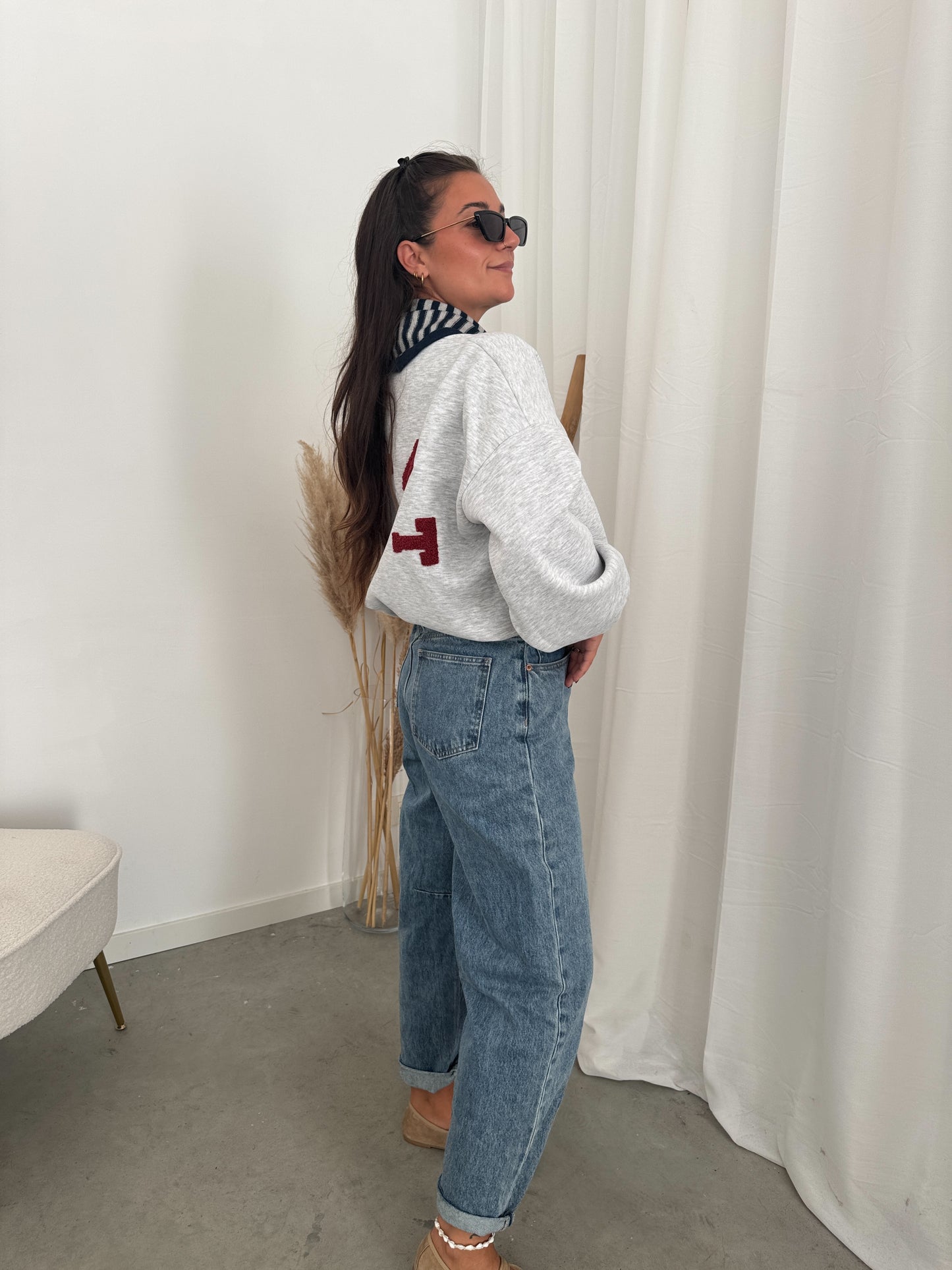 Salut sweater grey