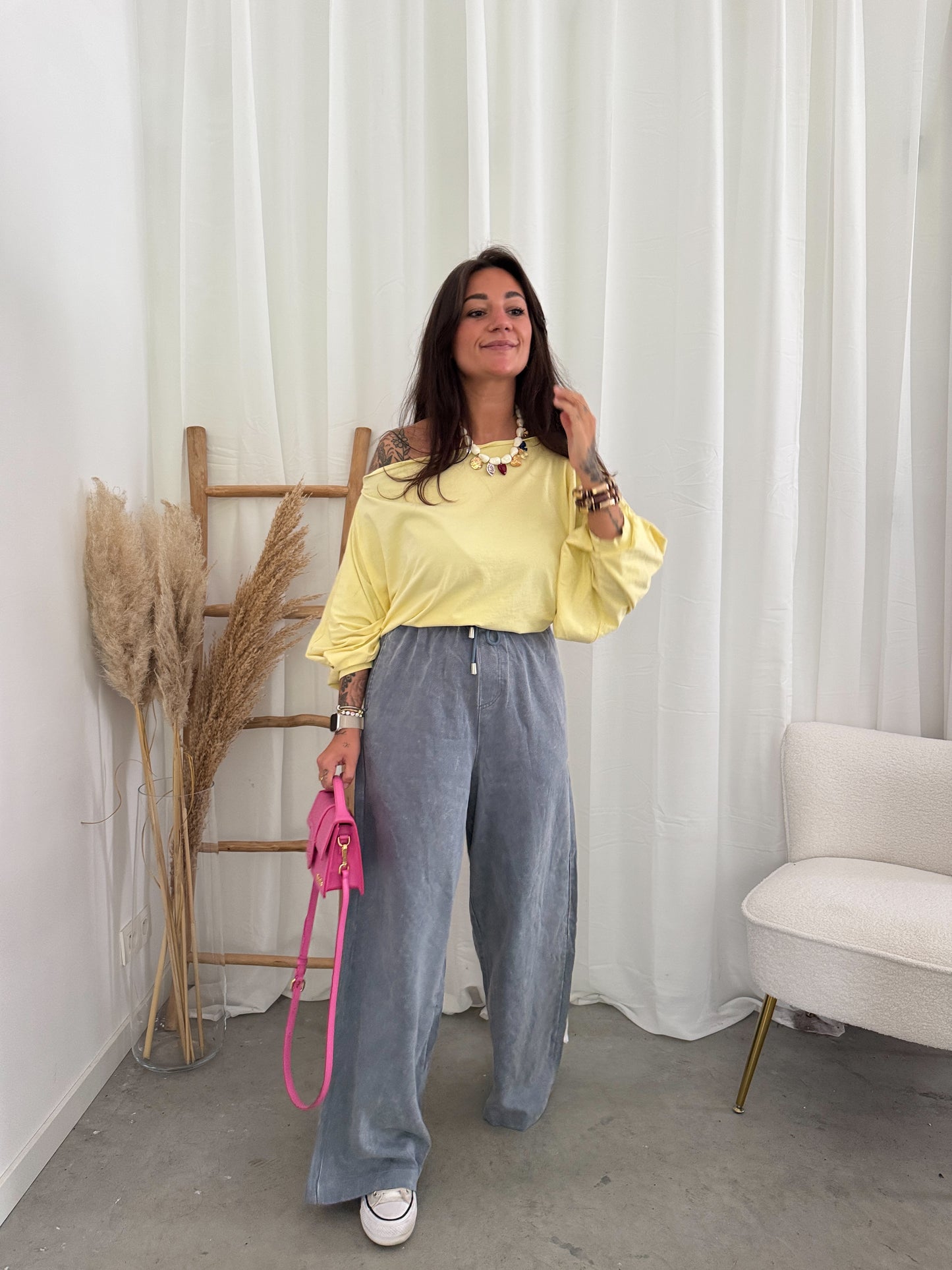 Dalia top yellow