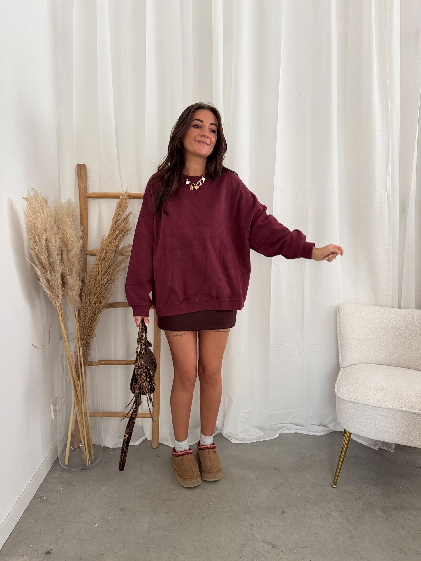 Elly skort bordeaux