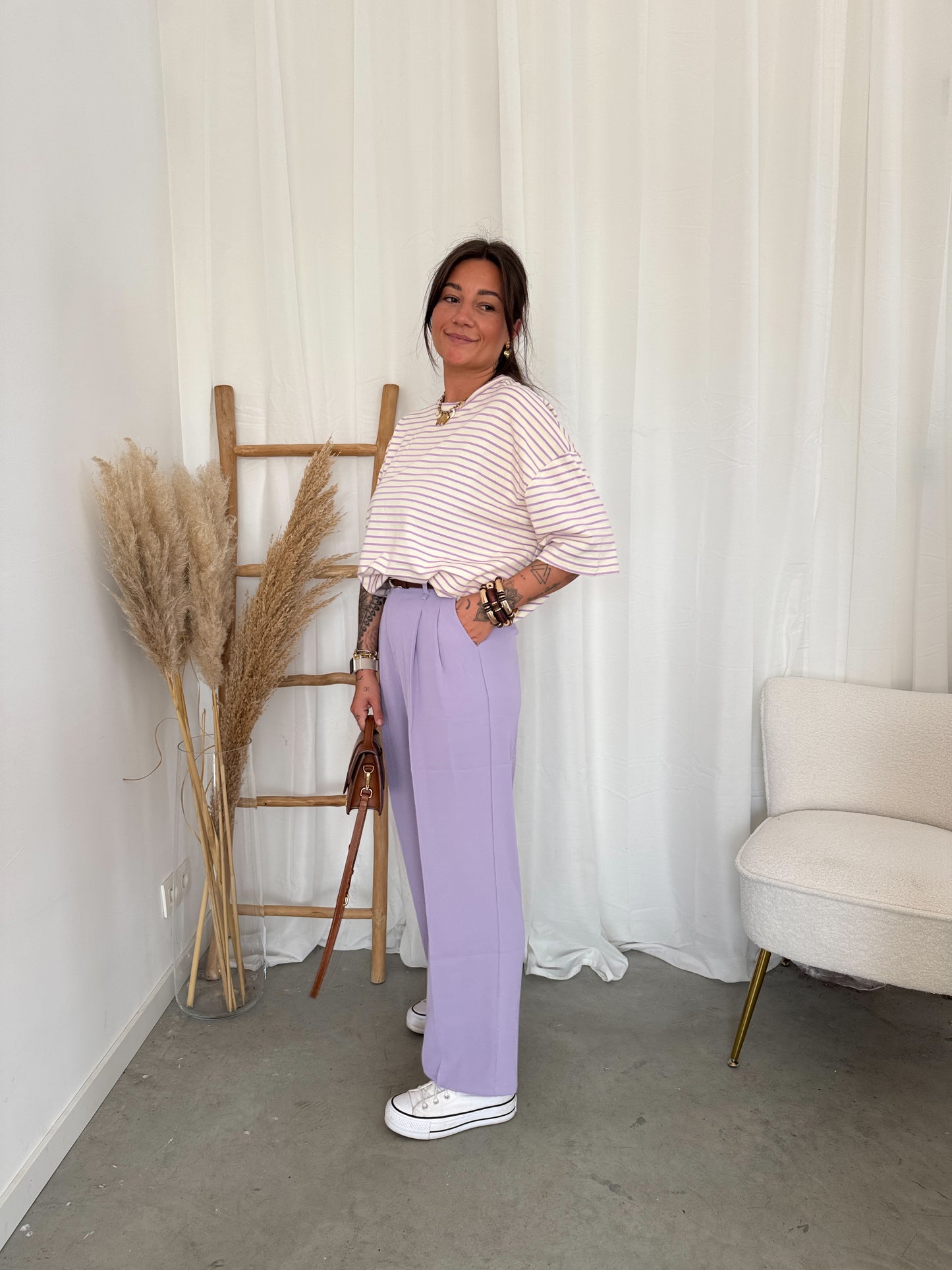Pantalon purple