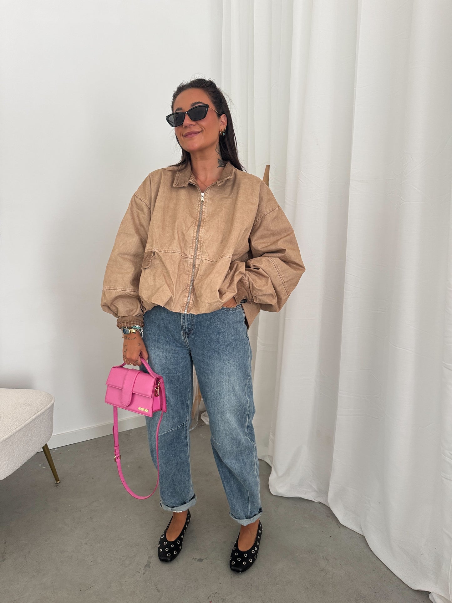 Soft balloon jeans