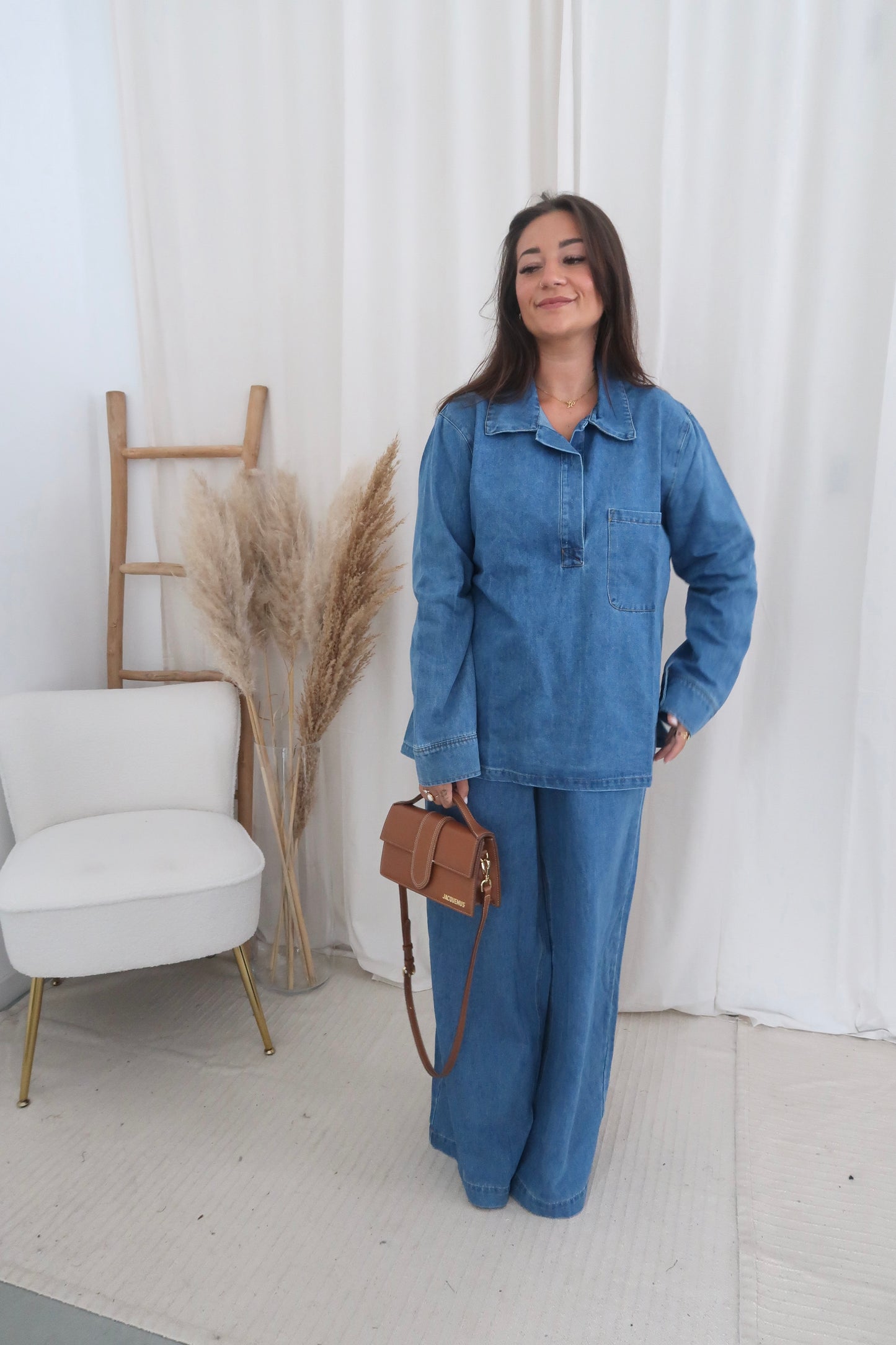 Noor denim shirt