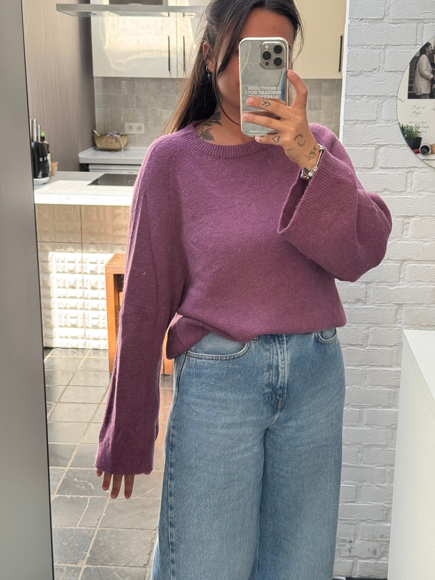 PL maud pull lavendel