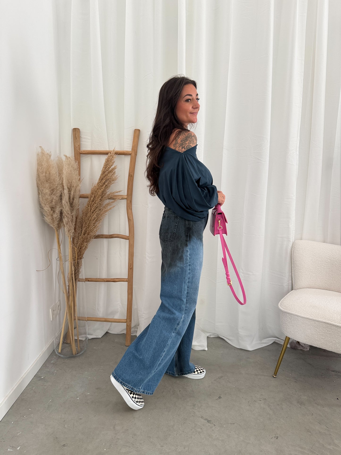 Dye denim
