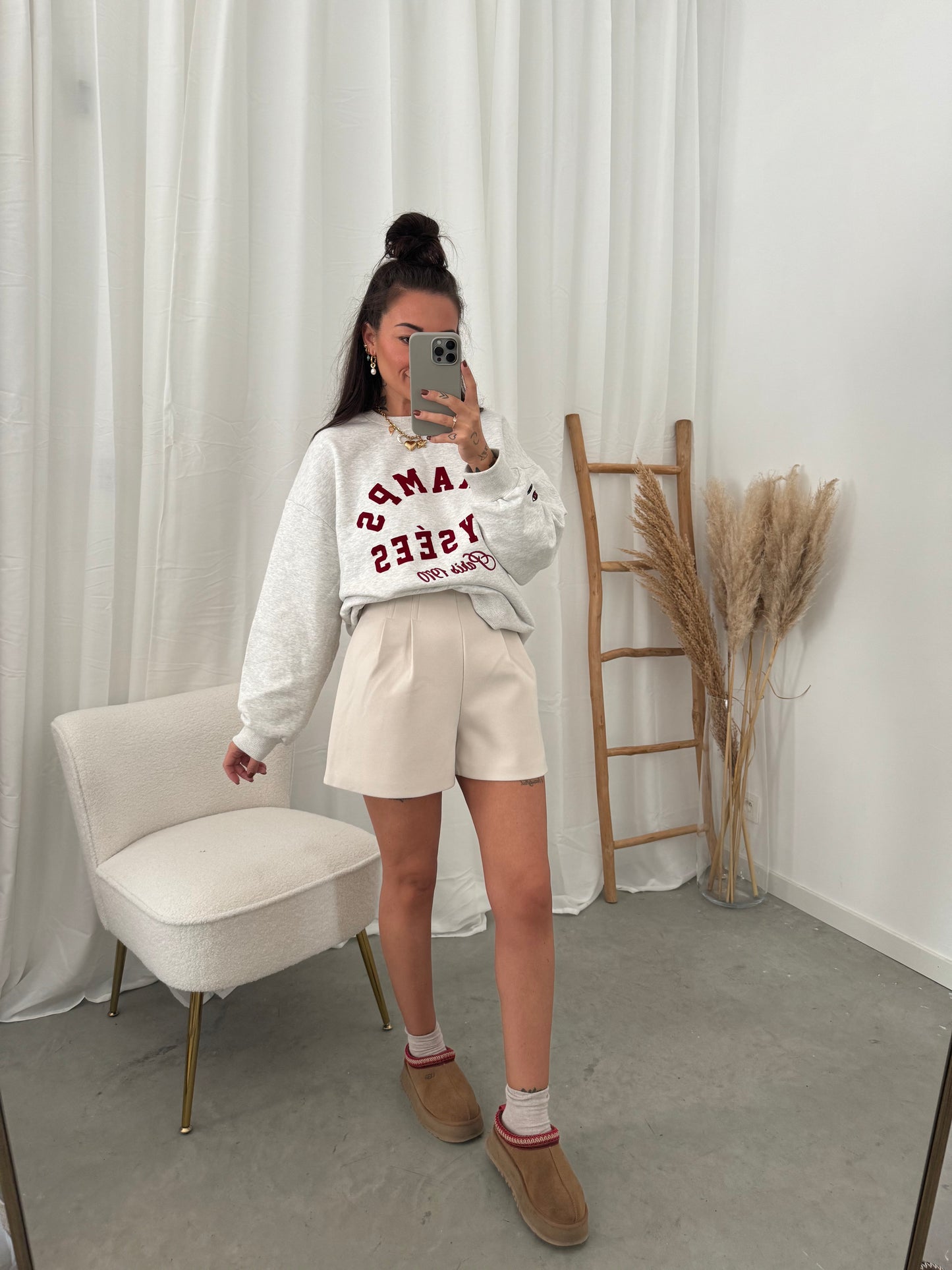 Ilya short ecru