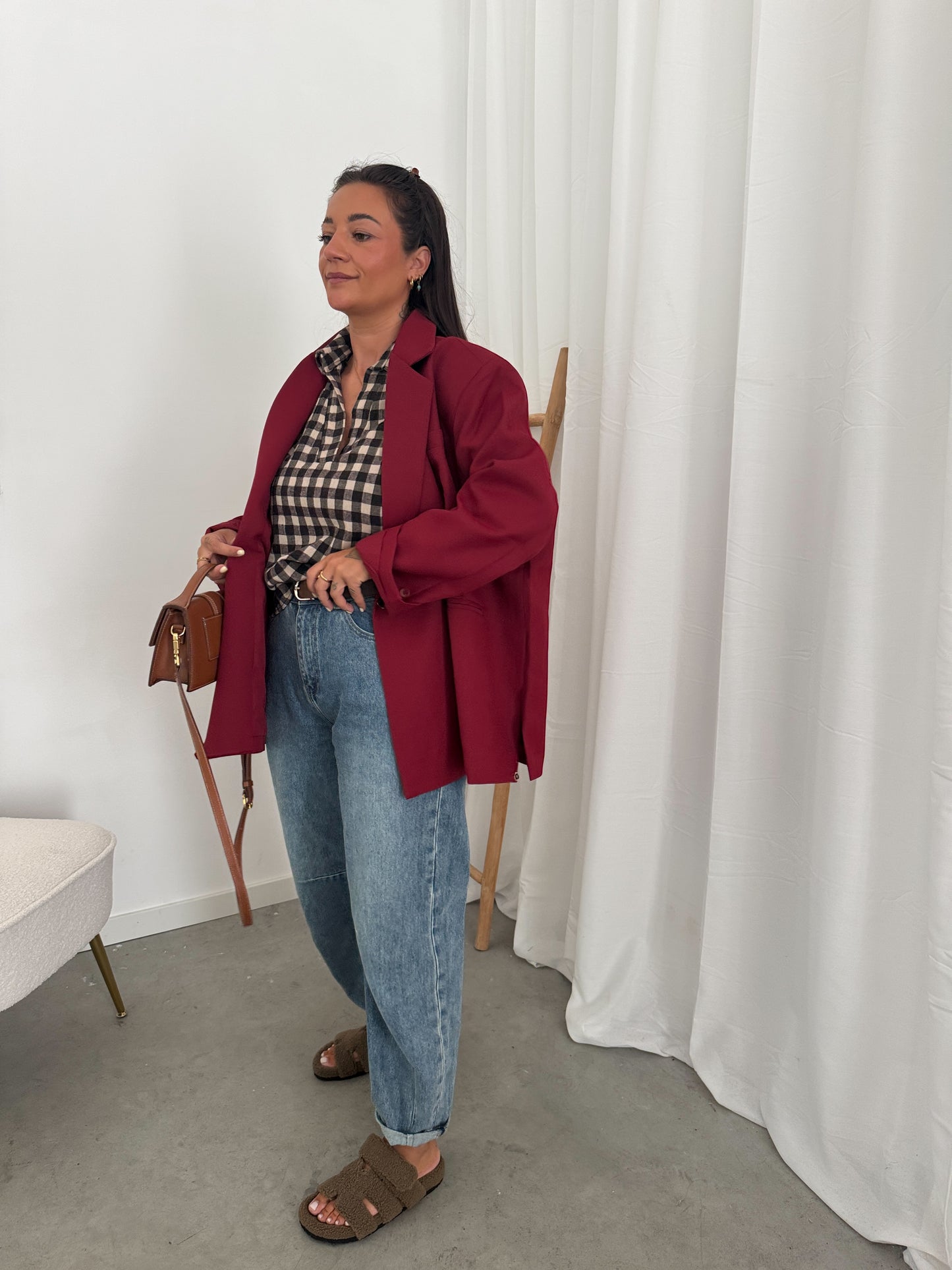 Soft balloon jeans