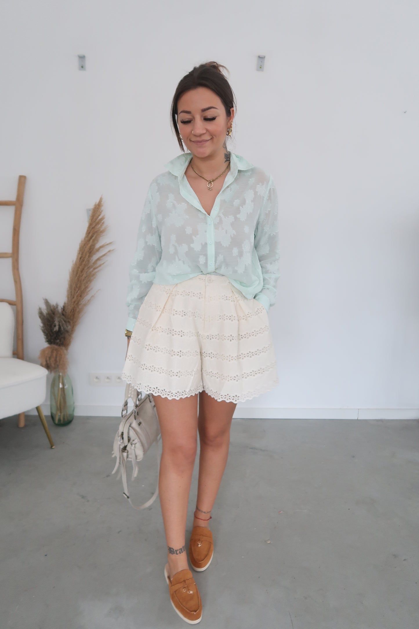 Felice blouse mint