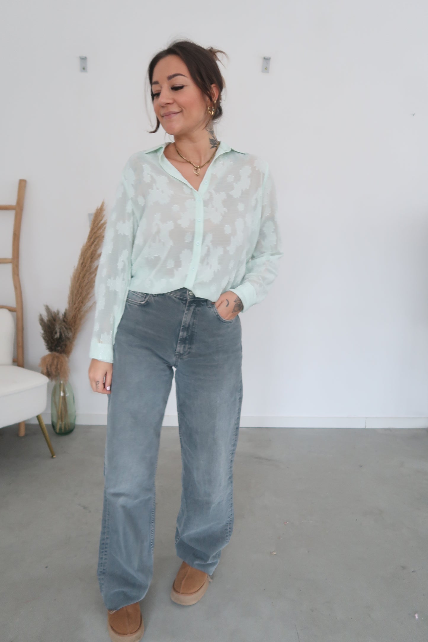 Felice blouse mint