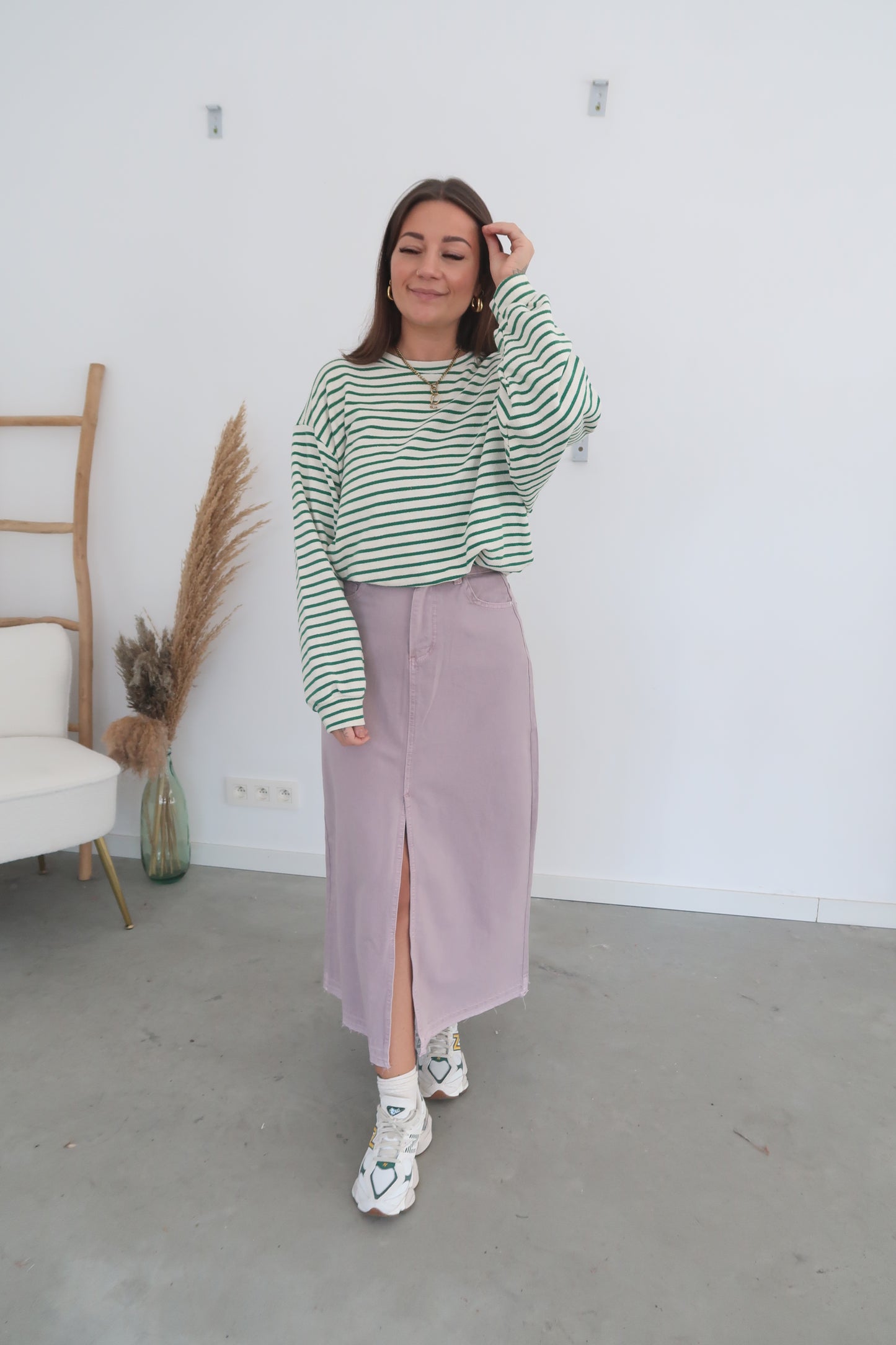 Andy maxi skirt lila
