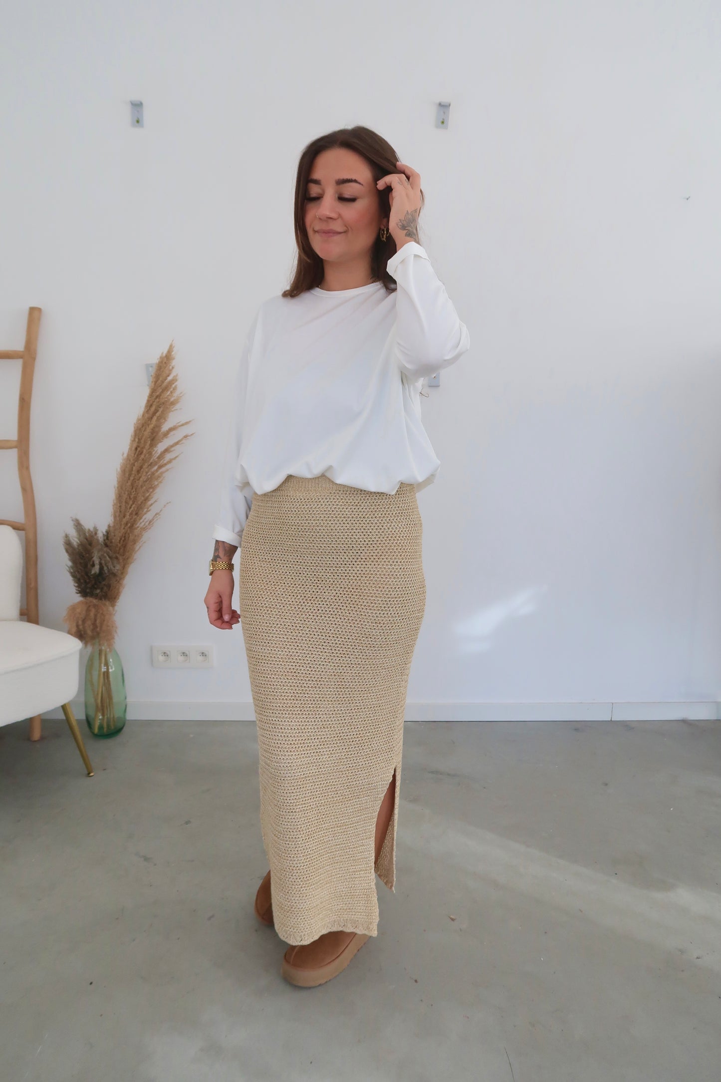 Crochet skirt