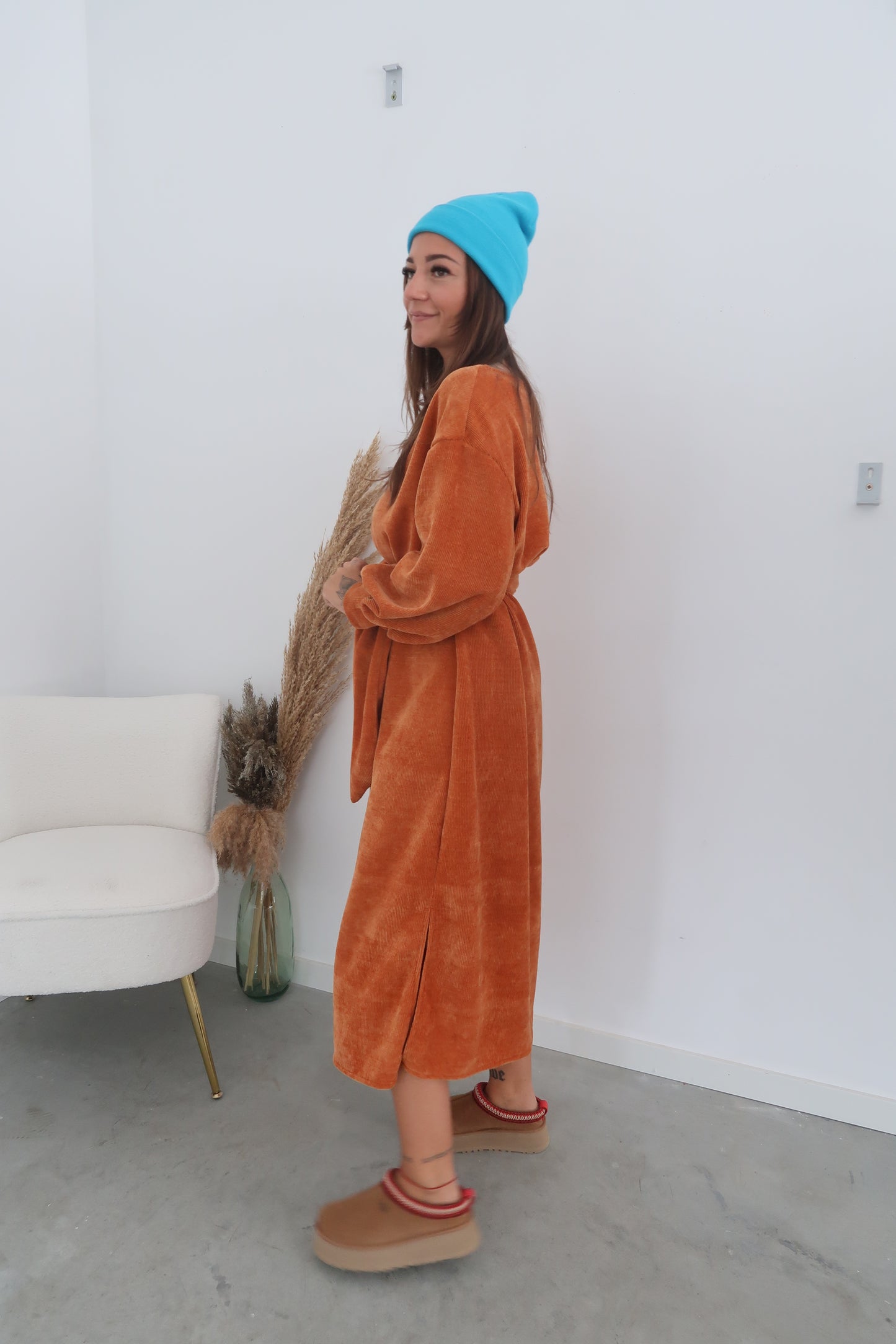 Beanie - blauw