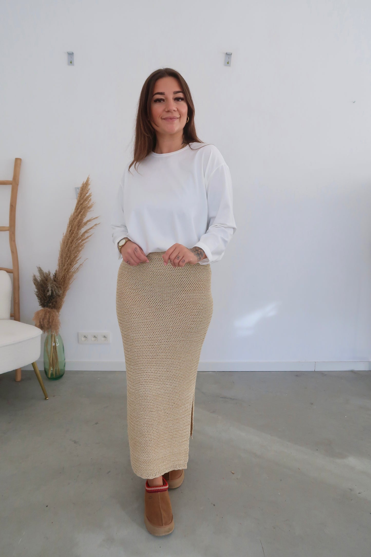 Crochet skirt