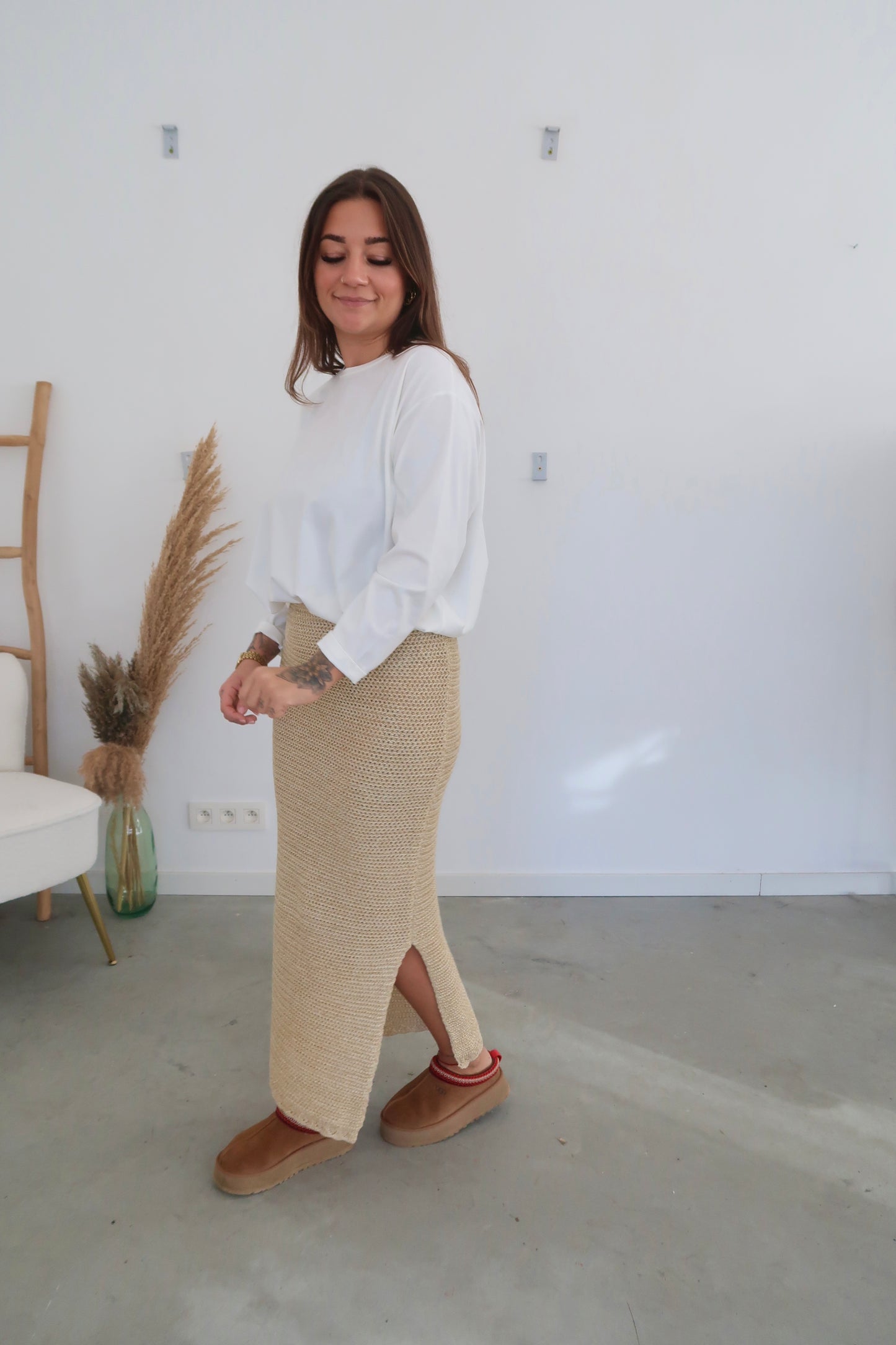 Crochet skirt