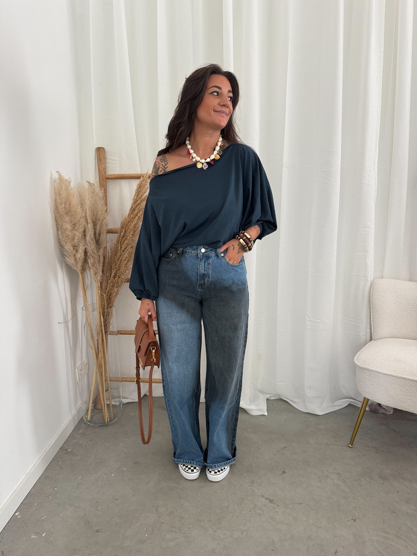 Dye denim