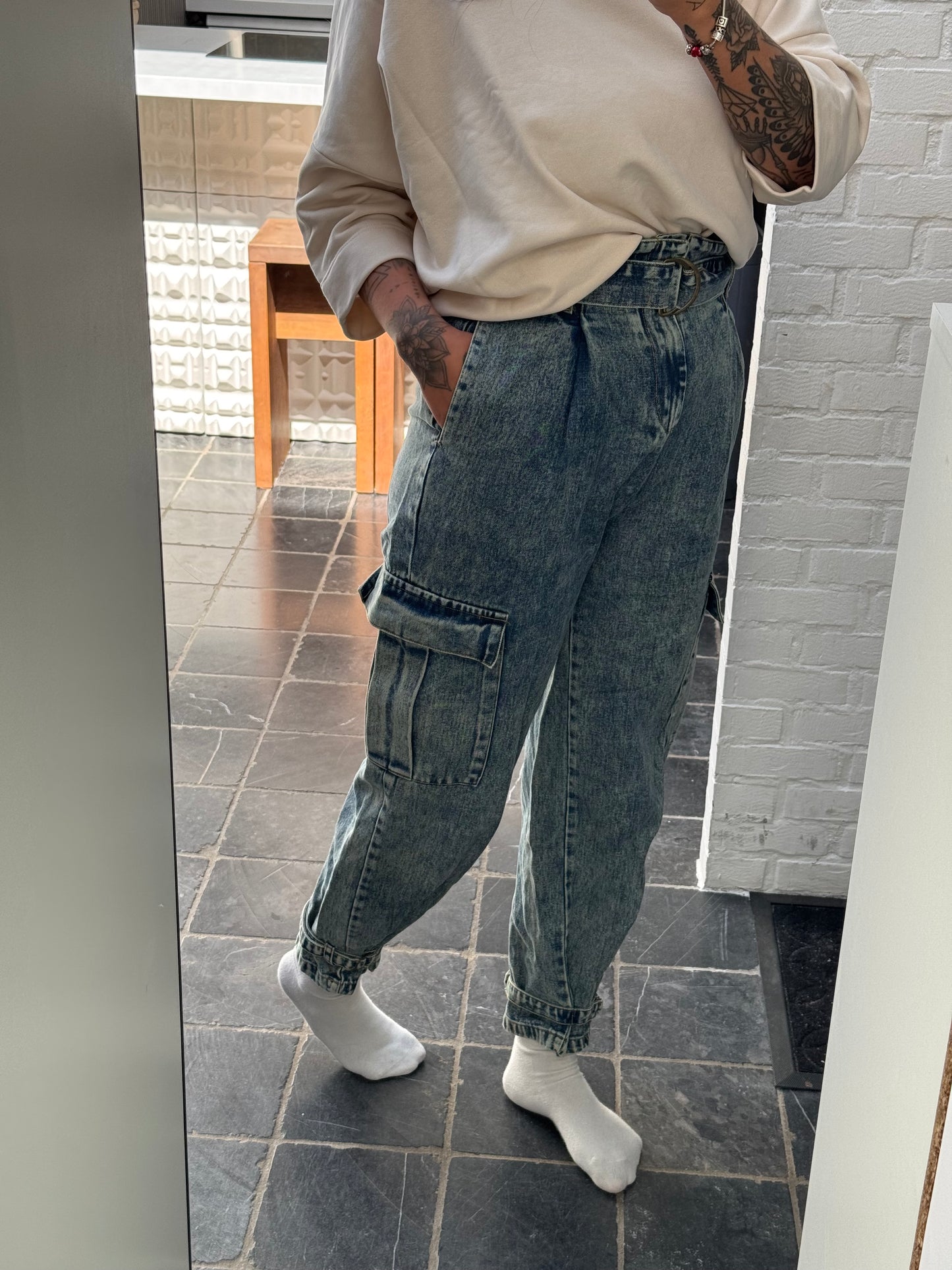 PL cargo denim