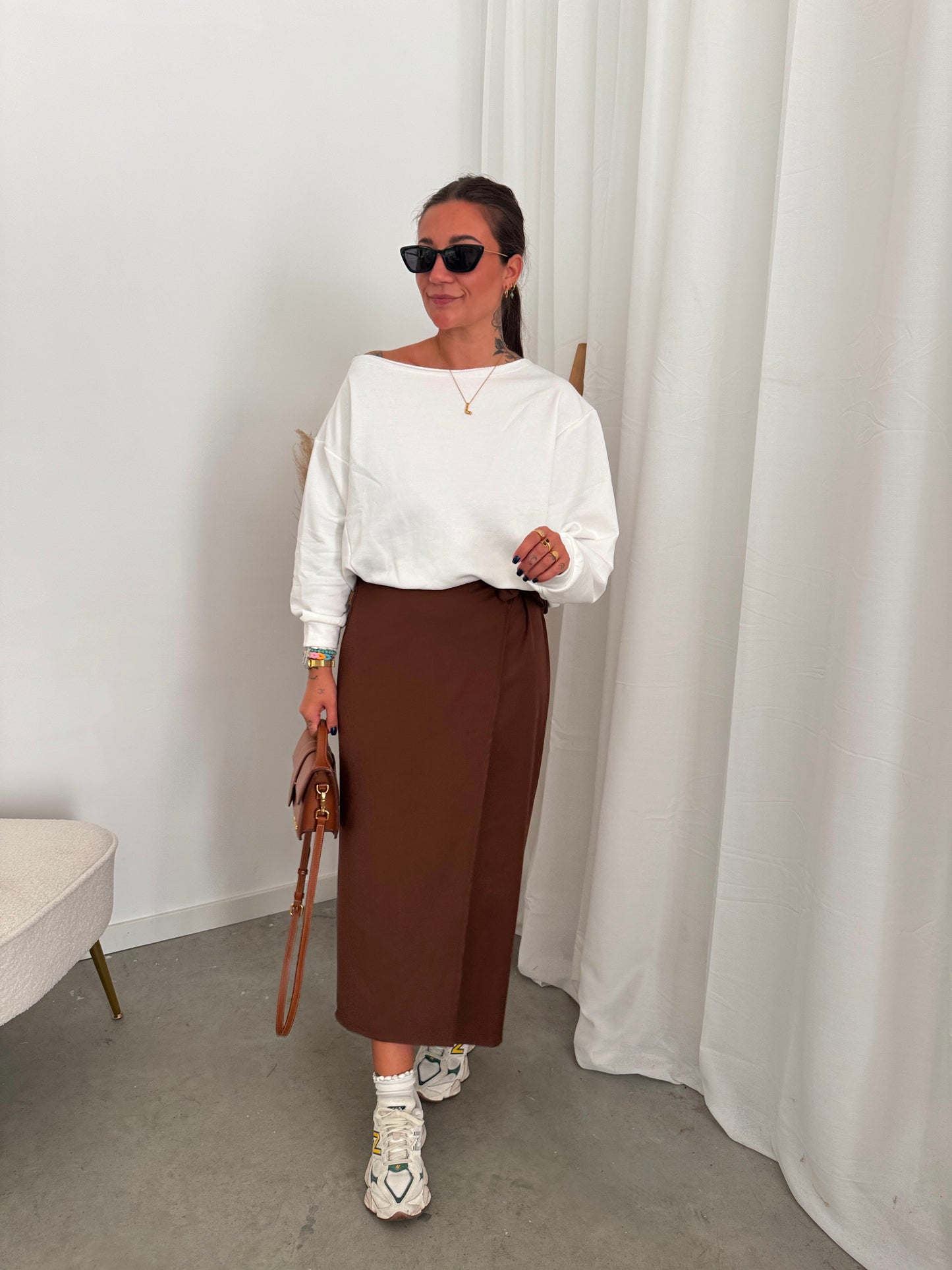 Sam sweater white
