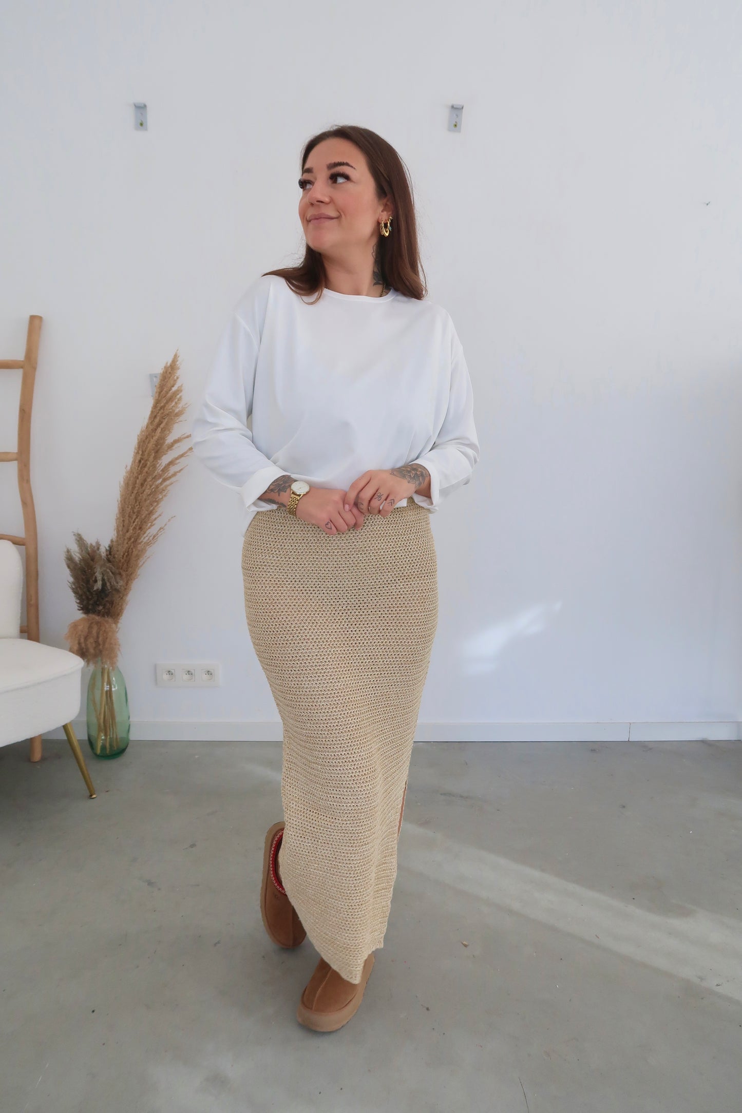 Crochet skirt