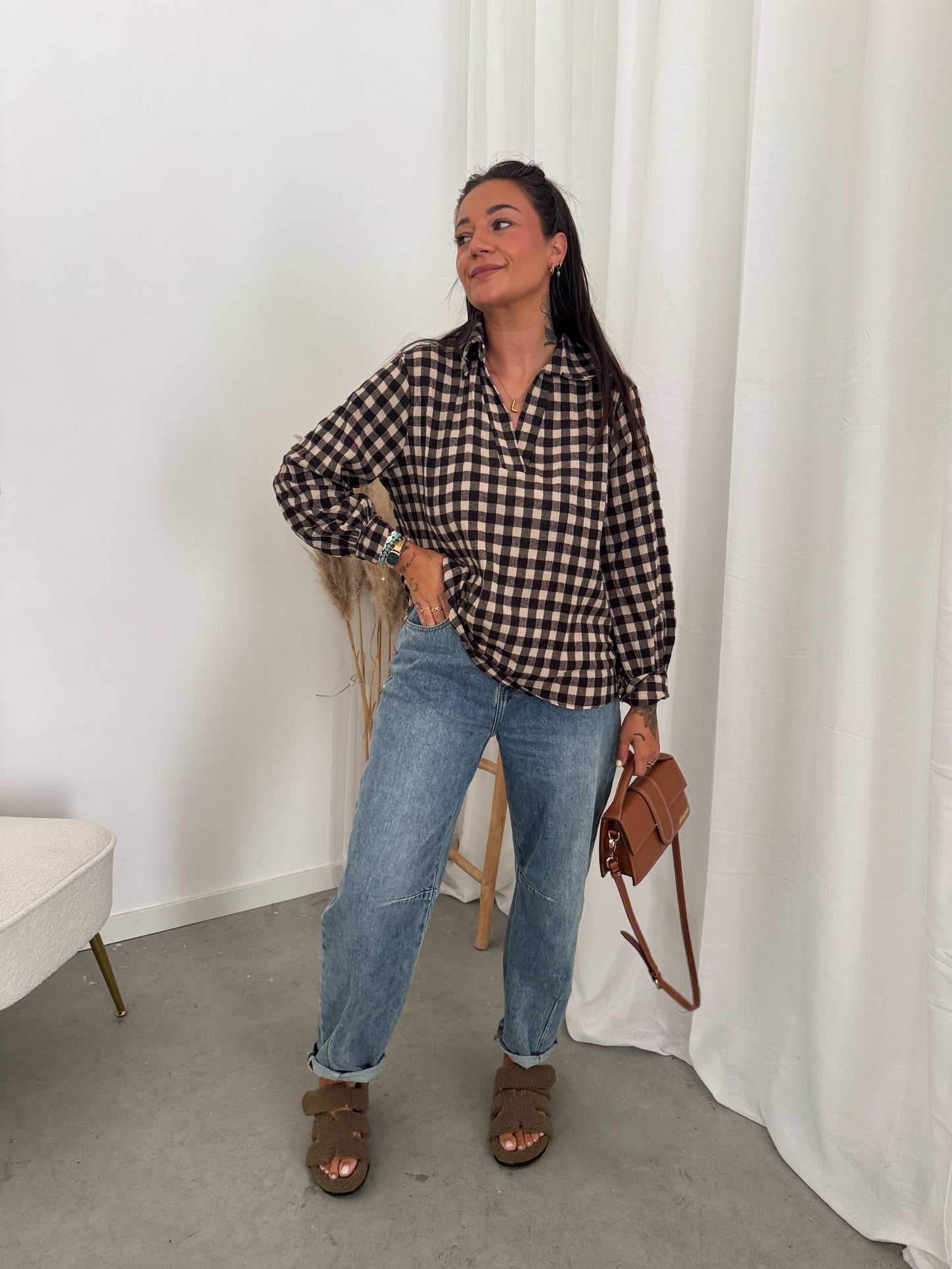 Soft balloon jeans