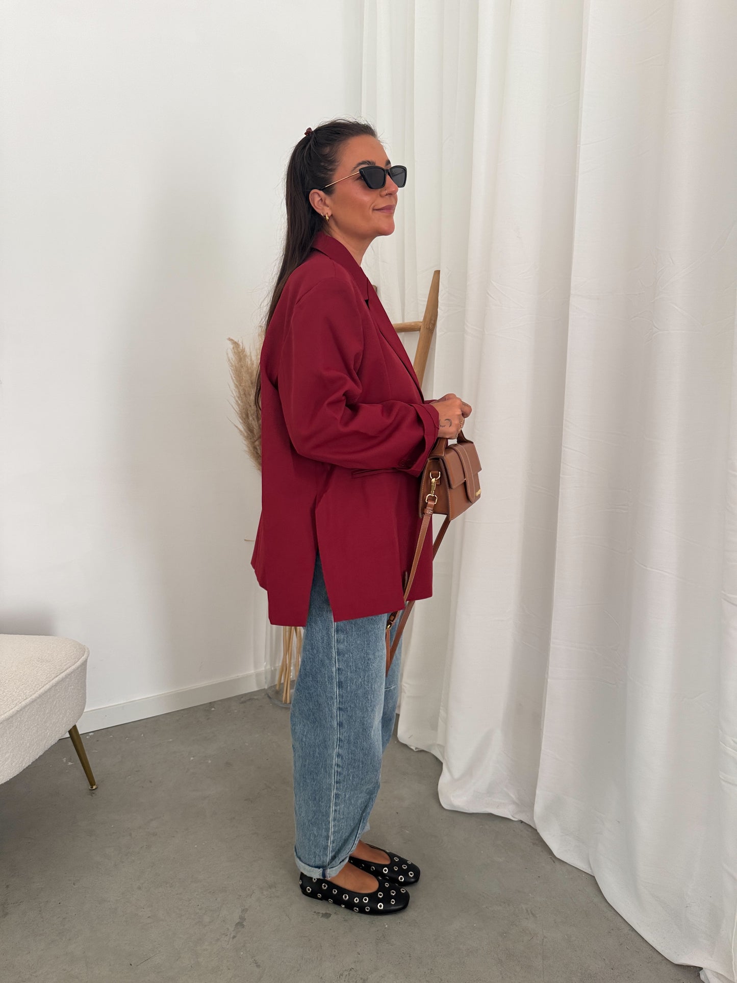 Elli blazer bordeaux