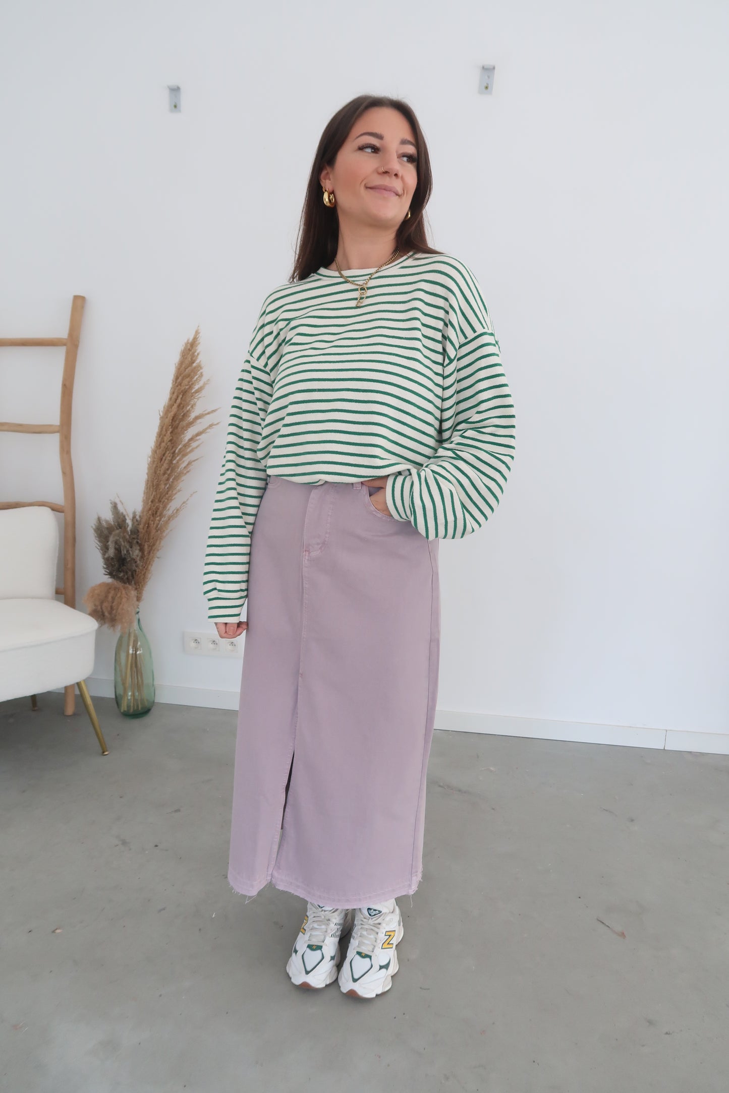 Andy maxi skirt lila