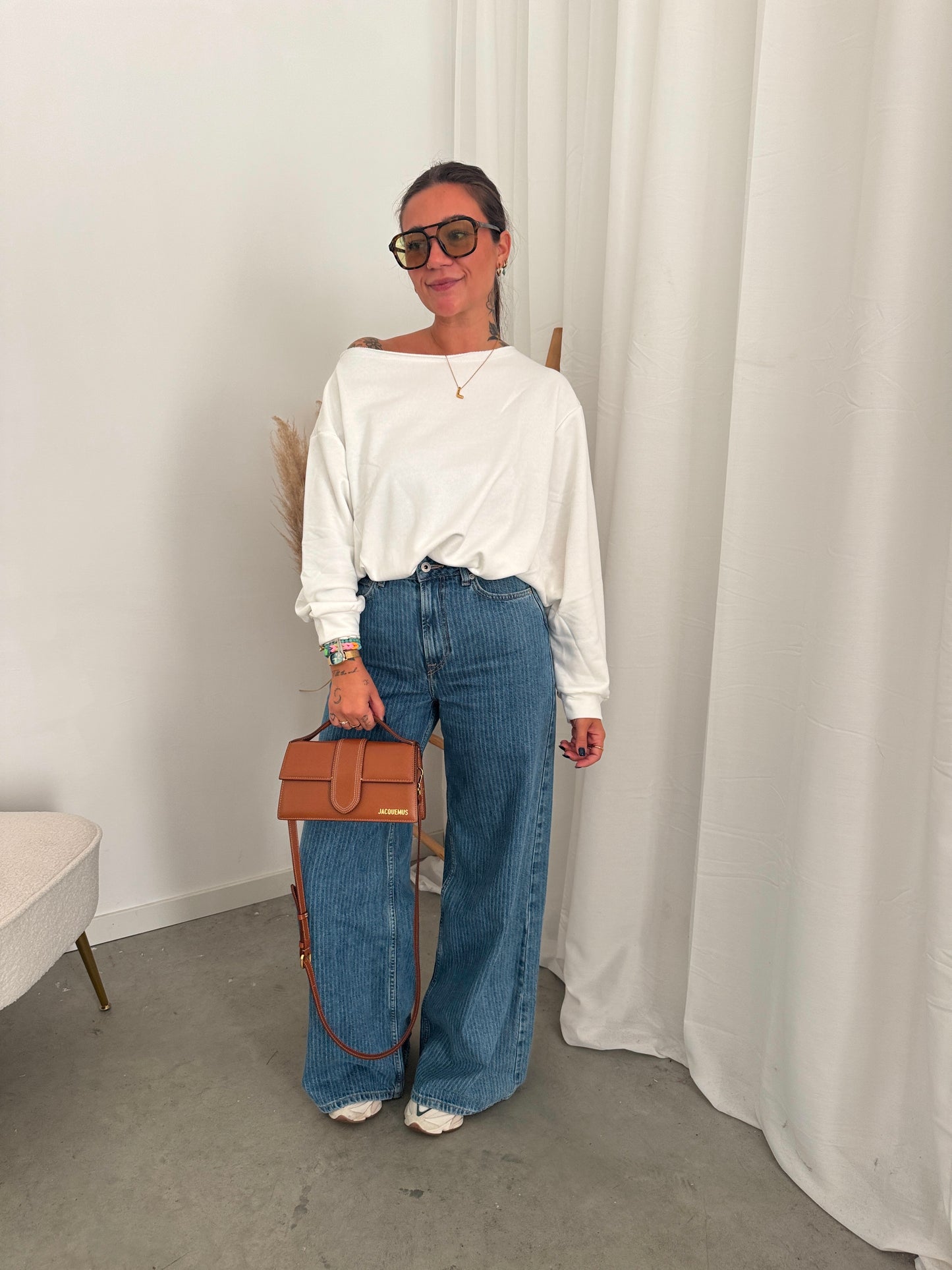 Sam sweater white