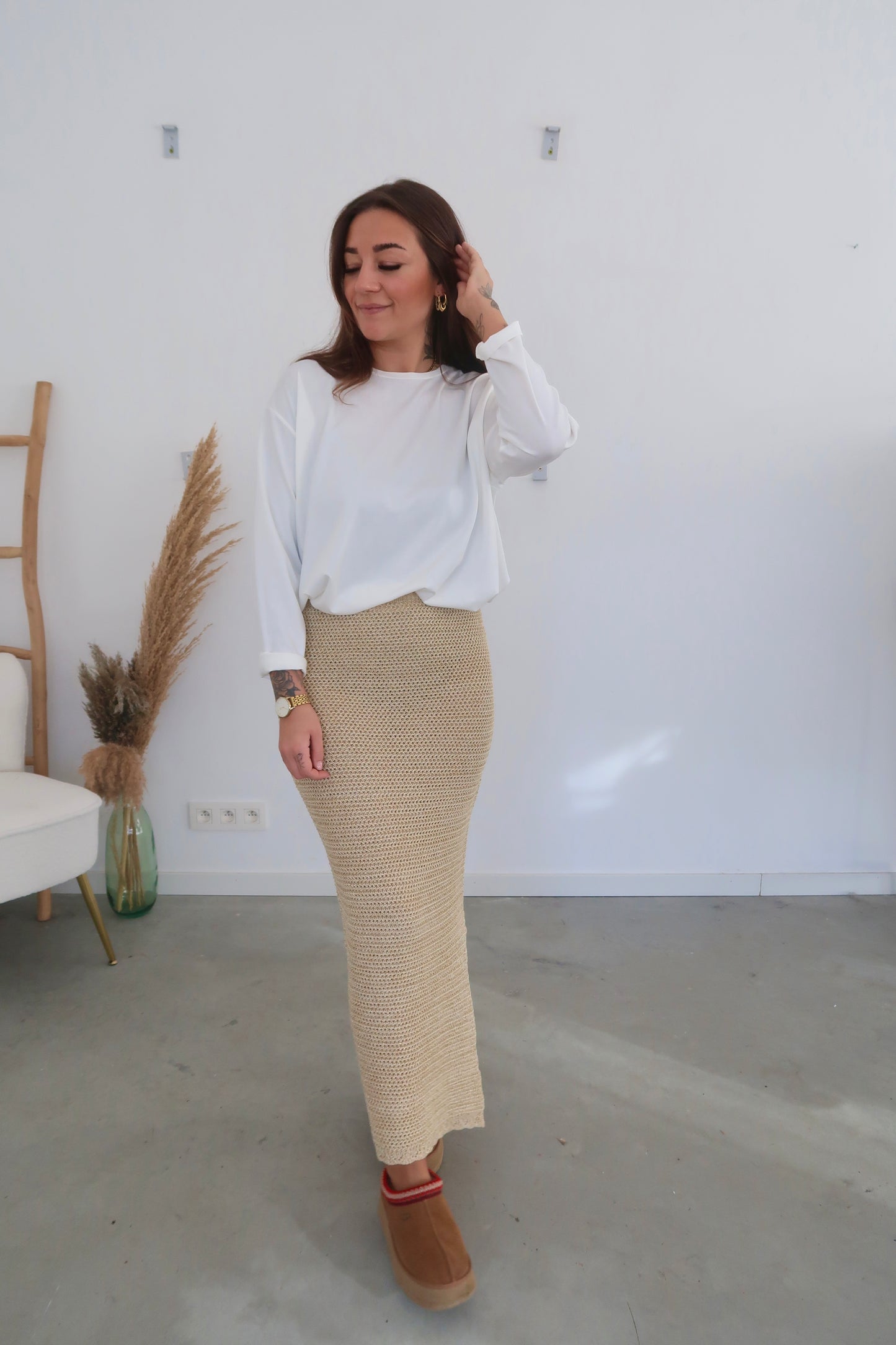 Crochet skirt