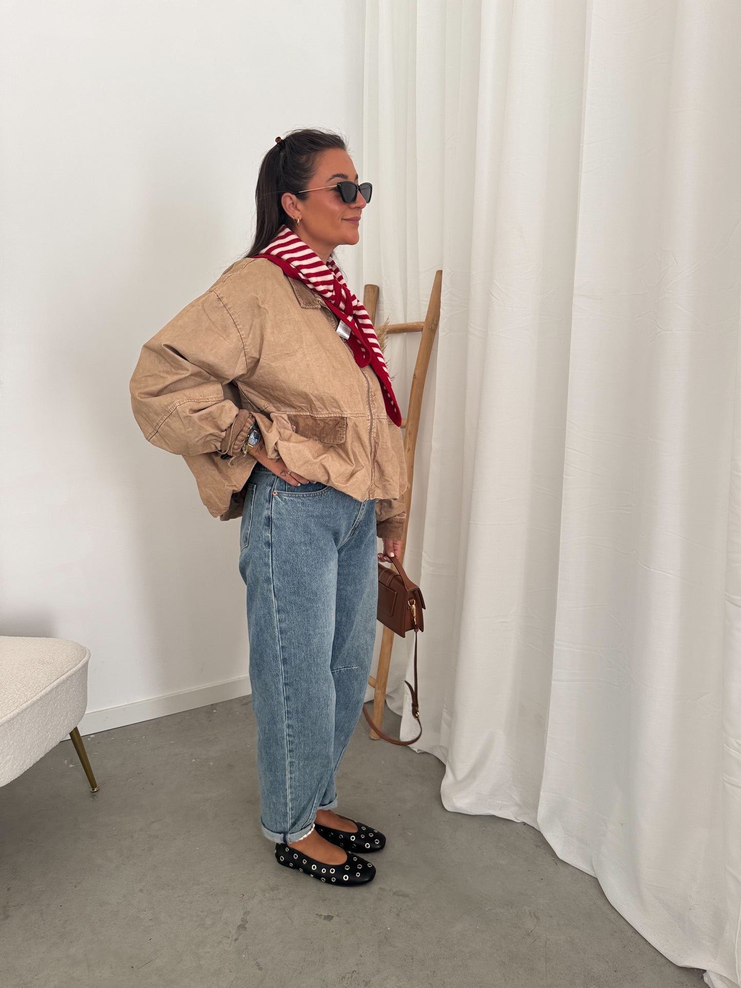 Soft balloon jeans