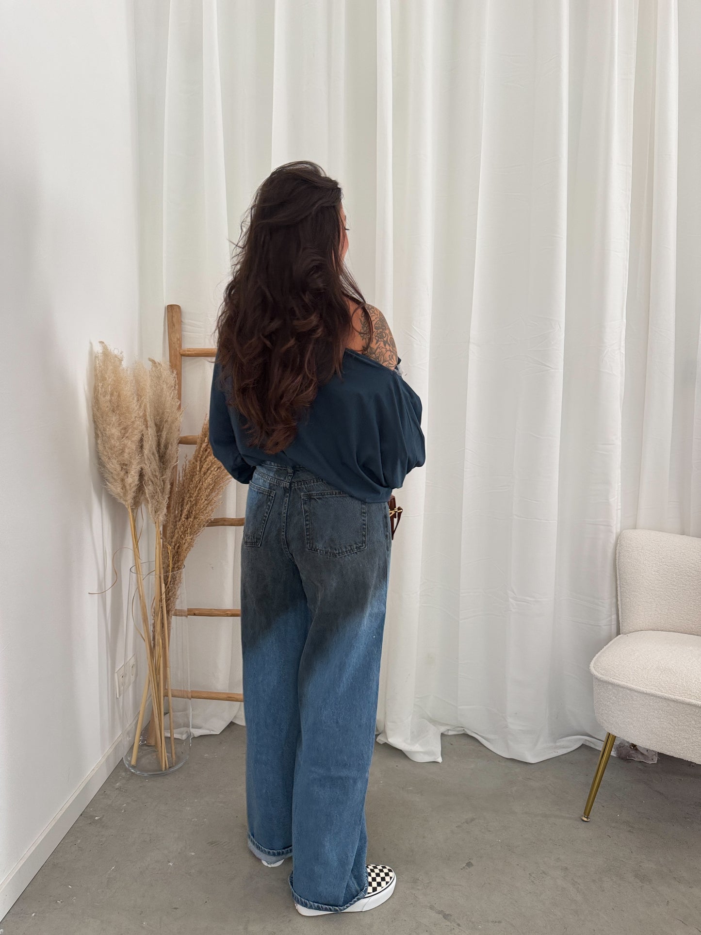 Dye denim