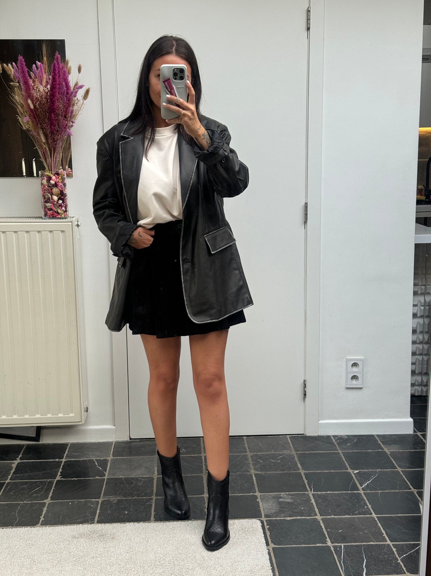 Corduroy skort