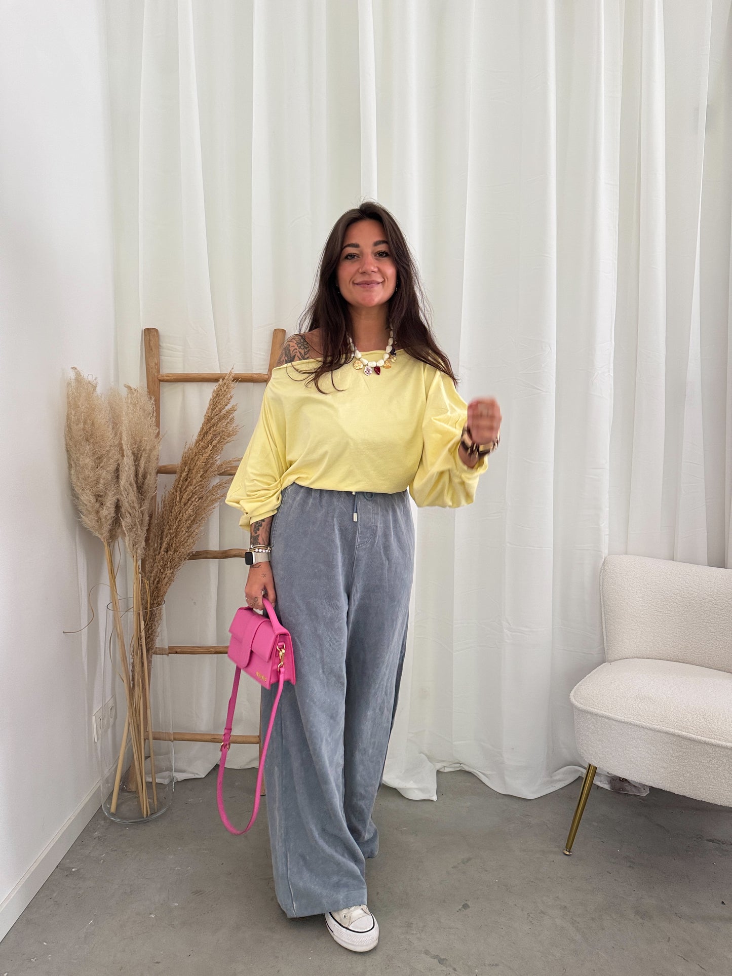 Dalia top yellow
