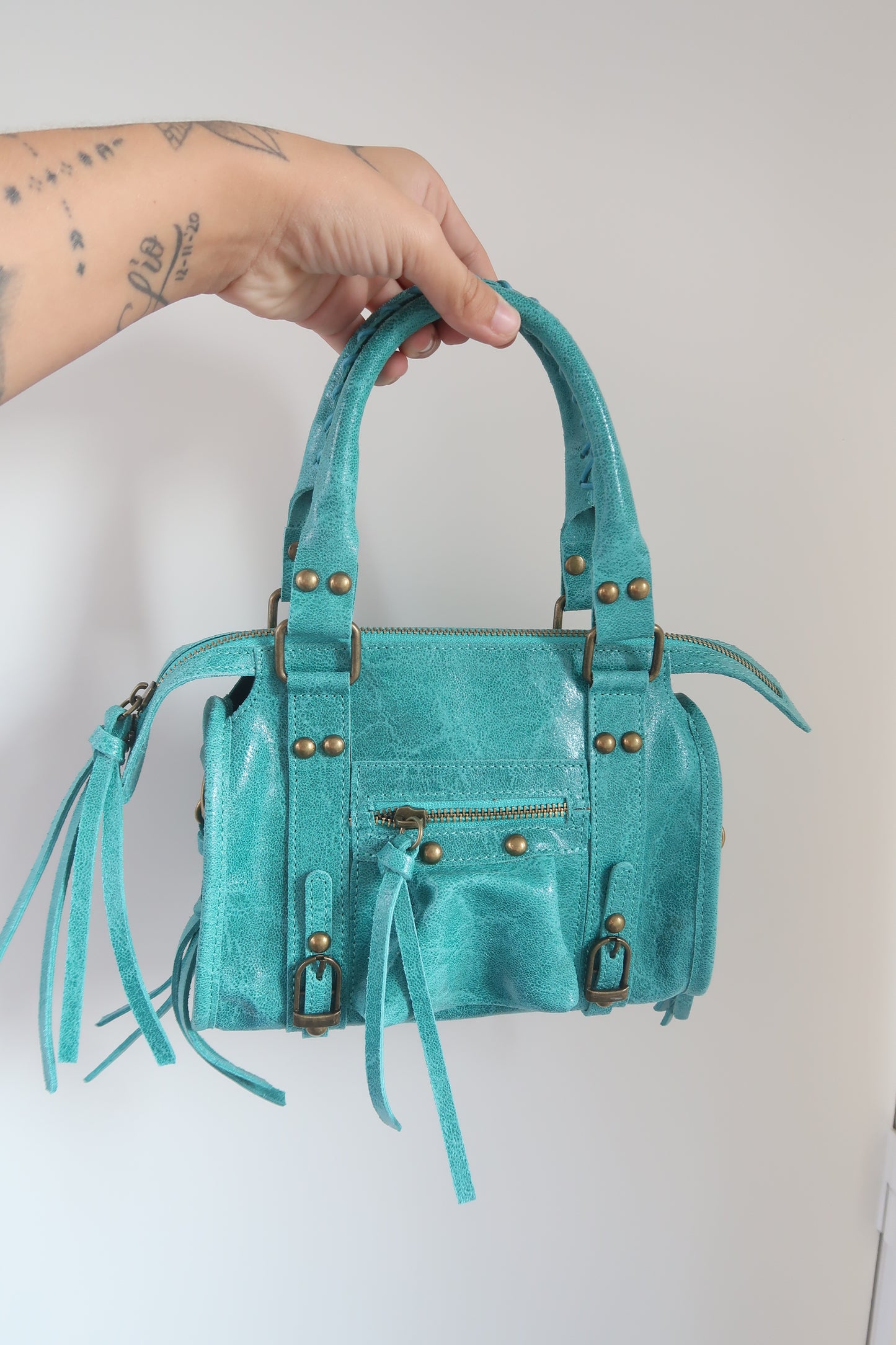 Poppy bag turquoise
