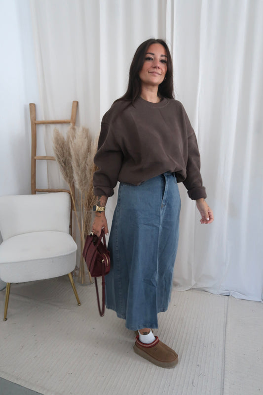 Clara sweater brown