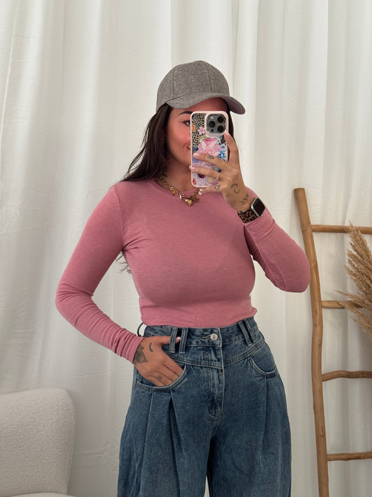 Basic thermo top pink