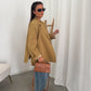 Elli blazer moutard