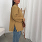 Elli blazer moutard
