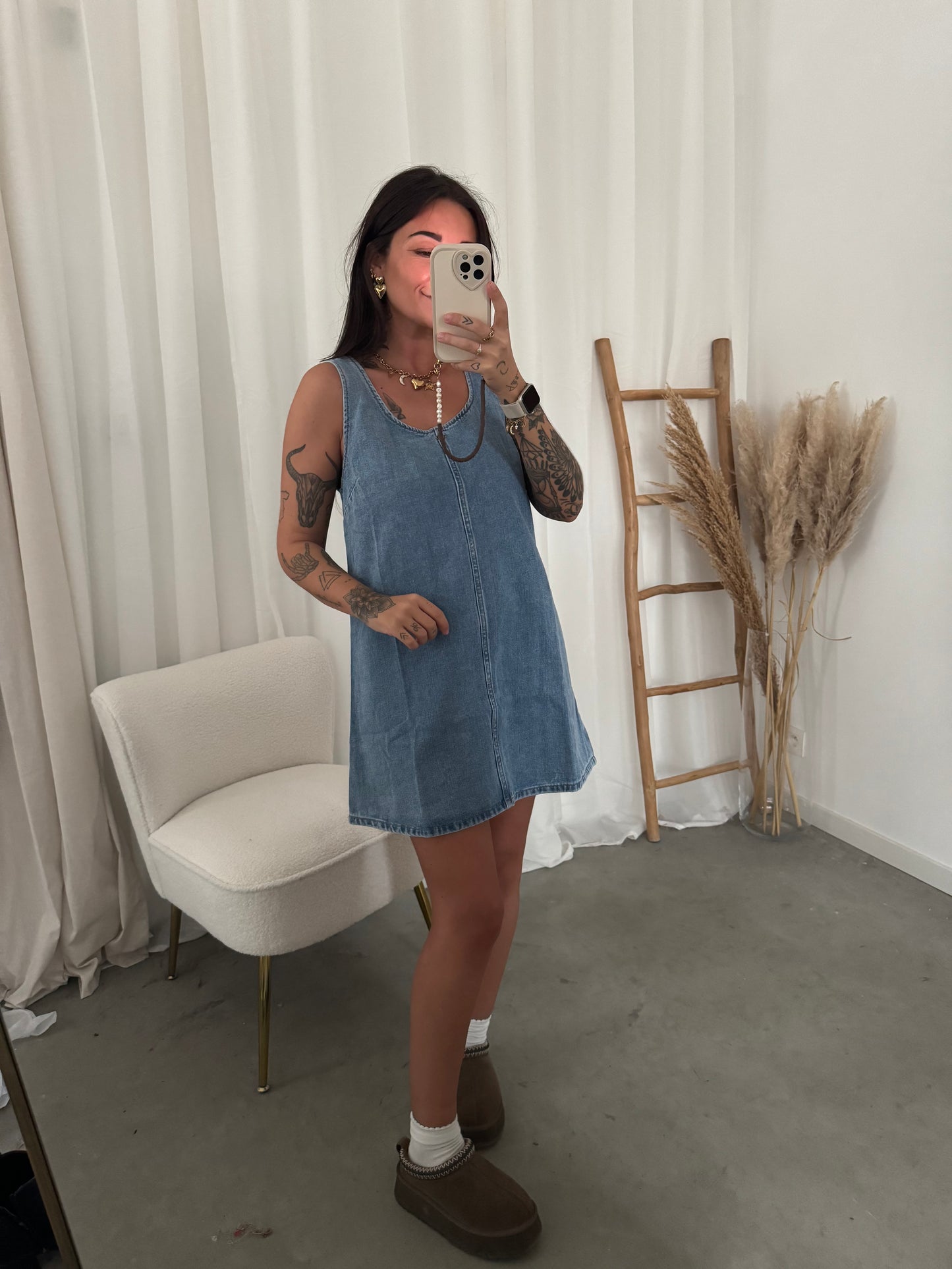 Ruby denim dress