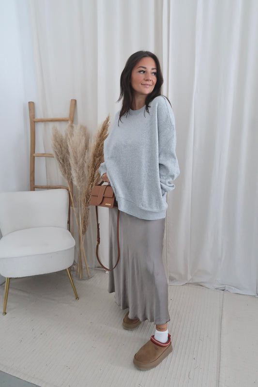 Clara sweater grey