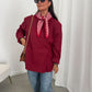Elli blazer bordeaux