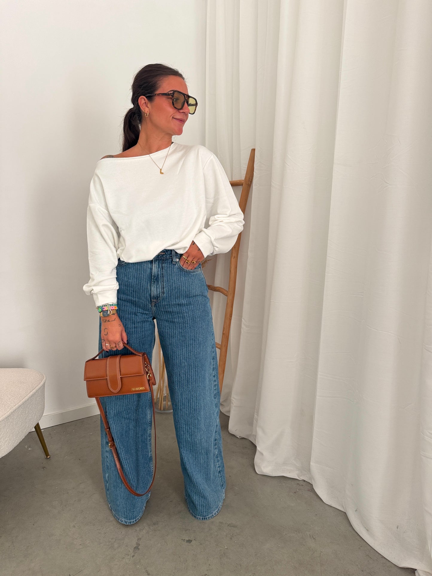 Sam sweater white