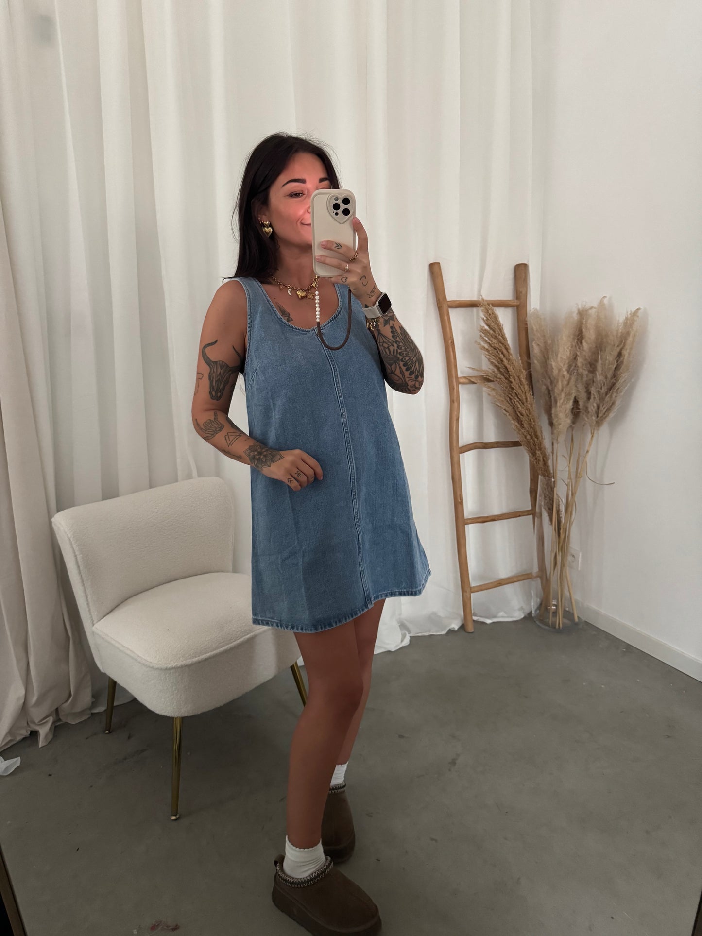 Ruby denim dress