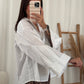 Oversized blouse white